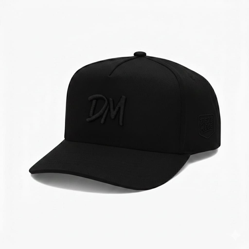 DM CAP BLACK/BLACK