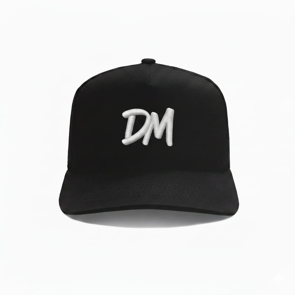 DM CAP BLACK/WHITE