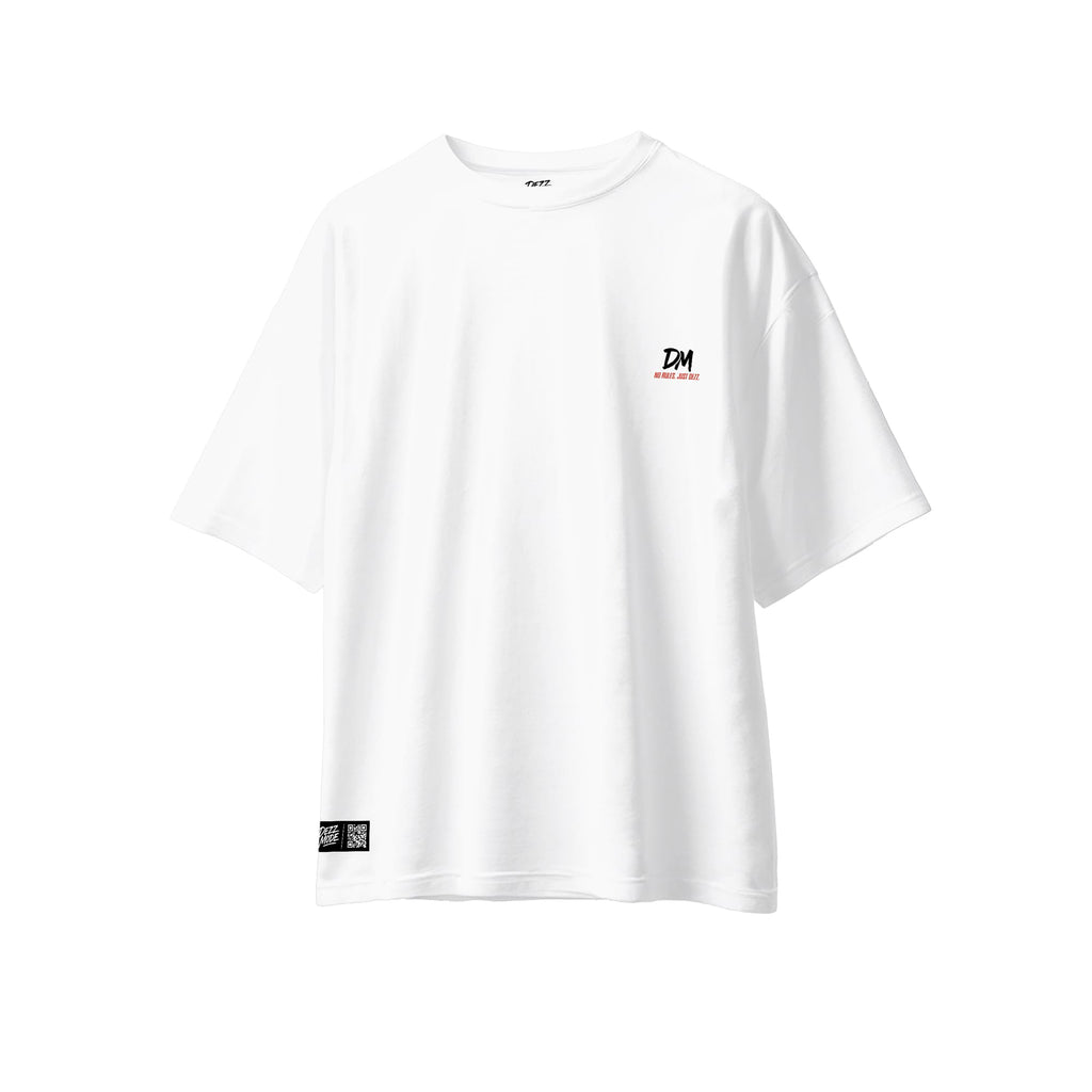 DM DJ MODE BLANCA (CAMISETA OVERSIZE)
