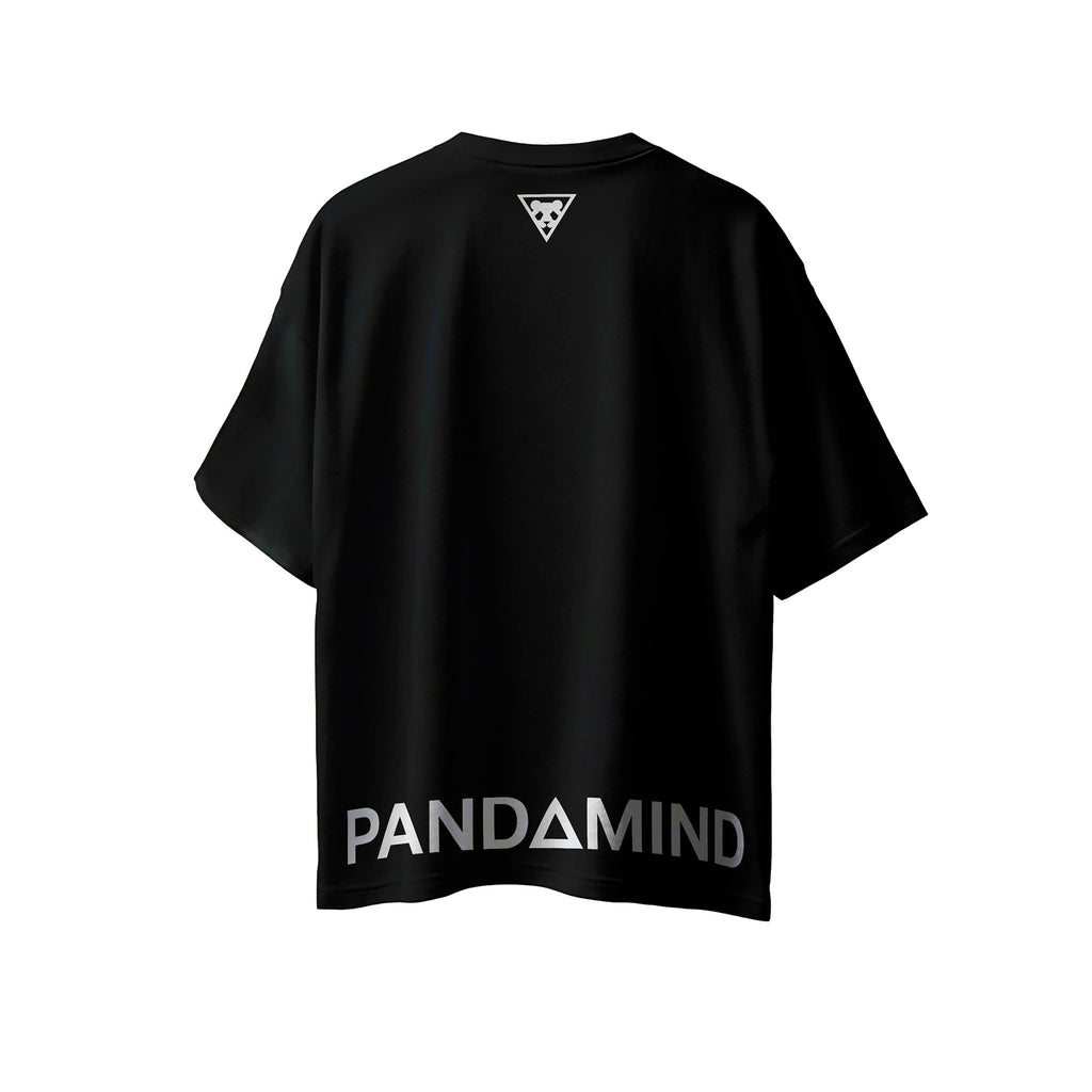PAND∆MIND GASH BLACK (OVERSIZE TEE)