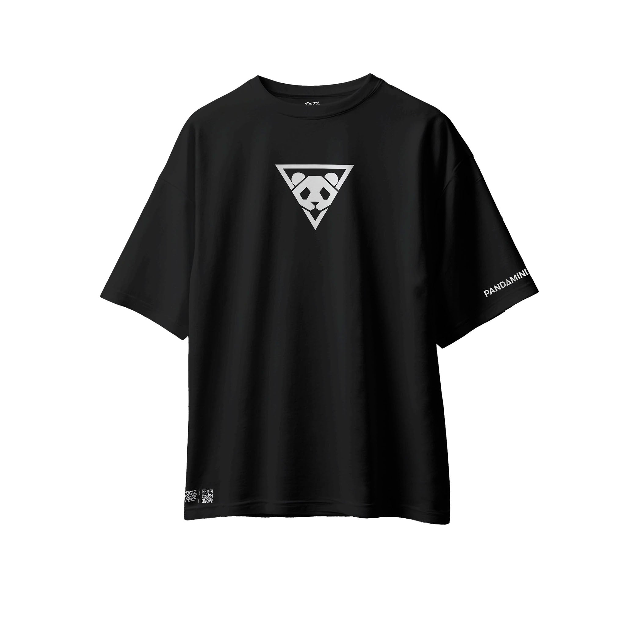 PAND∆MIND BERMUDA TRIANGLE BLACK  (OVERSIZE TEE)