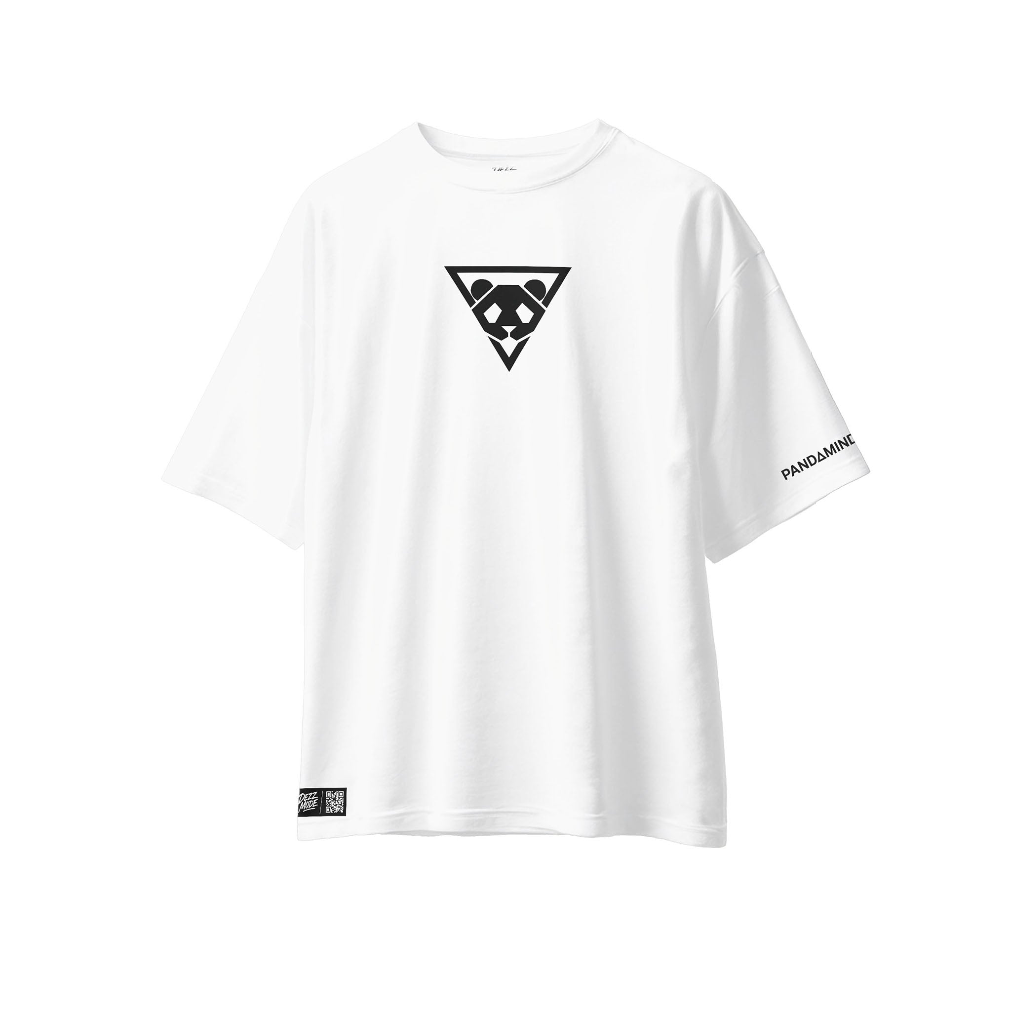 PAND∆MIND BERMUDA TRIANGLE WHITE (OVERSIZE TEE)