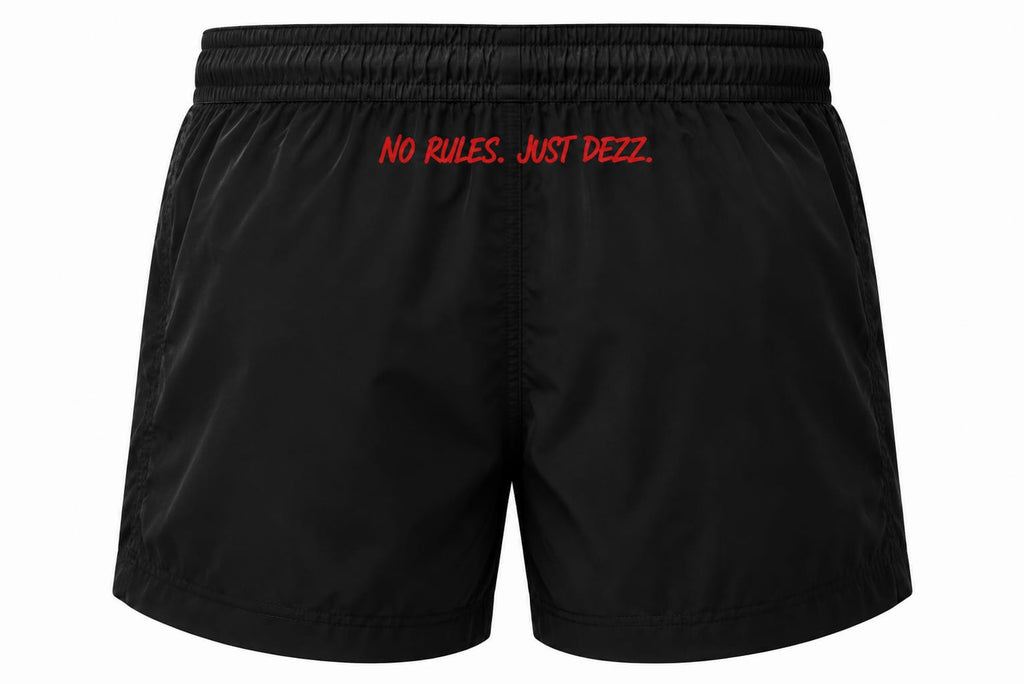 DM SHORT DARK BLACK/RED