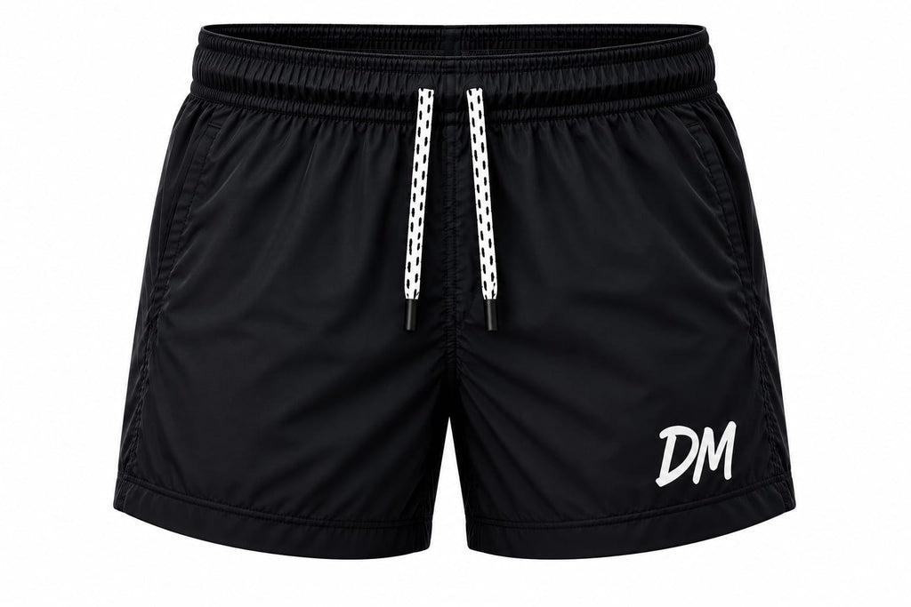 DM SHORT DARK BLACK/WHITE