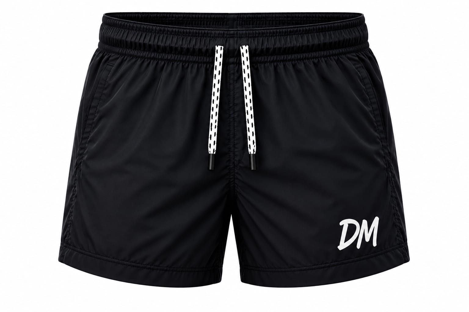 DM SHORT DARK BLACK/WHITE